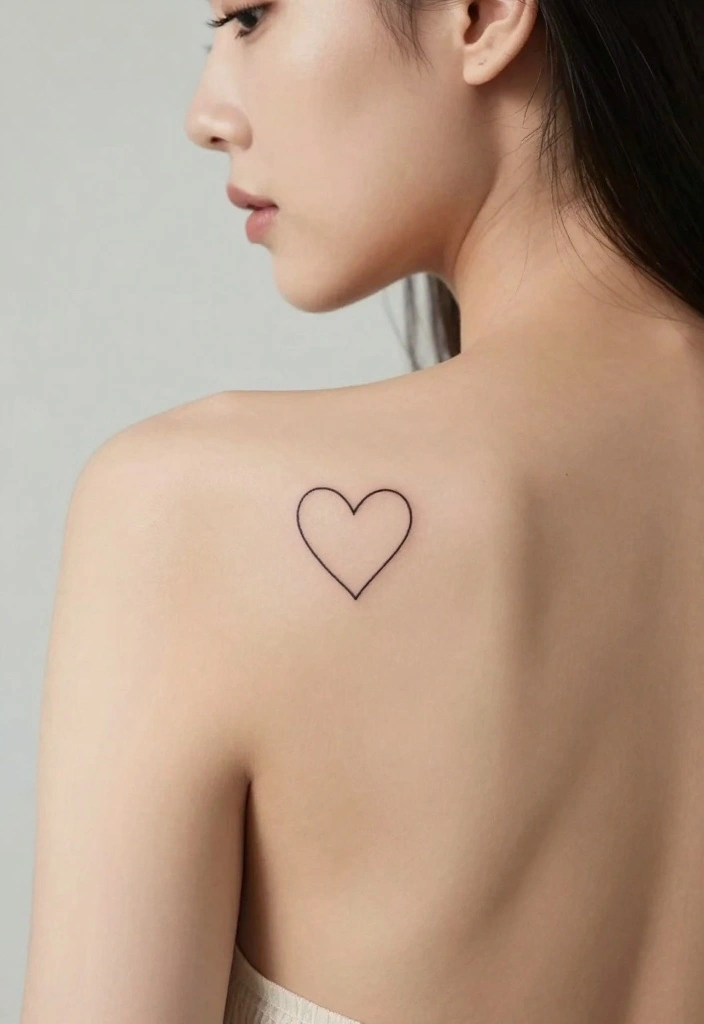 9 Angelina Jolie Back Tattoo Inspired Design Ideas 8. The Minimalist Approach 0