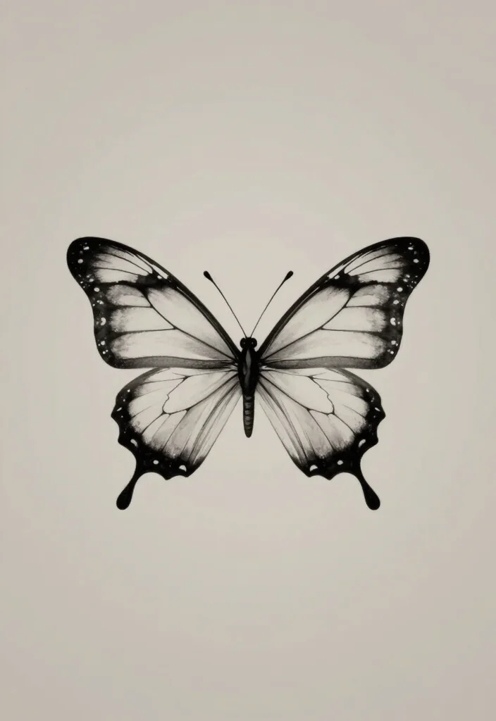 9 Stunning Song Kang Butterfly Tattoo Inspired Ideas 9. The Infinity Butterfly 0